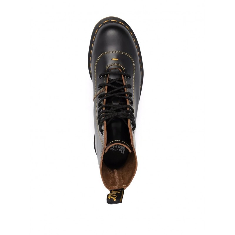 Ботинки Dr. Martens 1460 черные на шнуровке